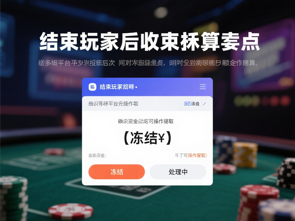全面解析BWIN必赢结束投注与提取本金的实用技巧指南 结束投注后资金清算要点
许多玩家认为投注结束后即